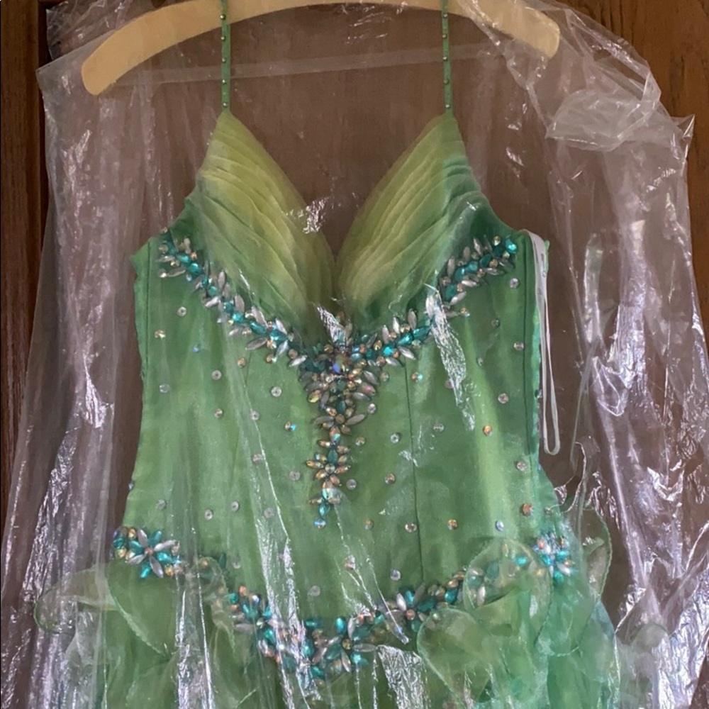 Corset prom dress